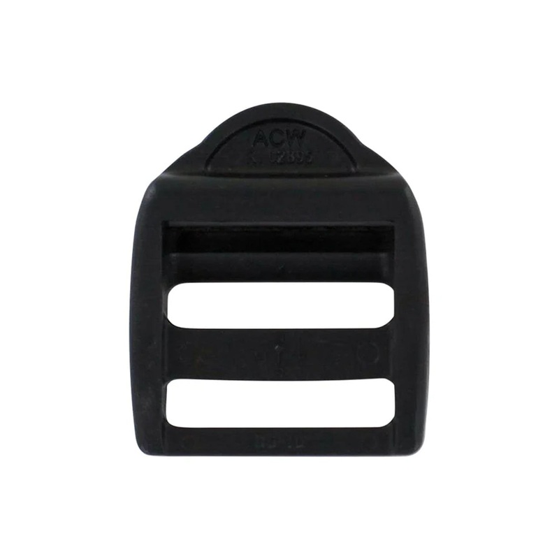 1″ Black, Tension Lock, Plastic, #TL-1