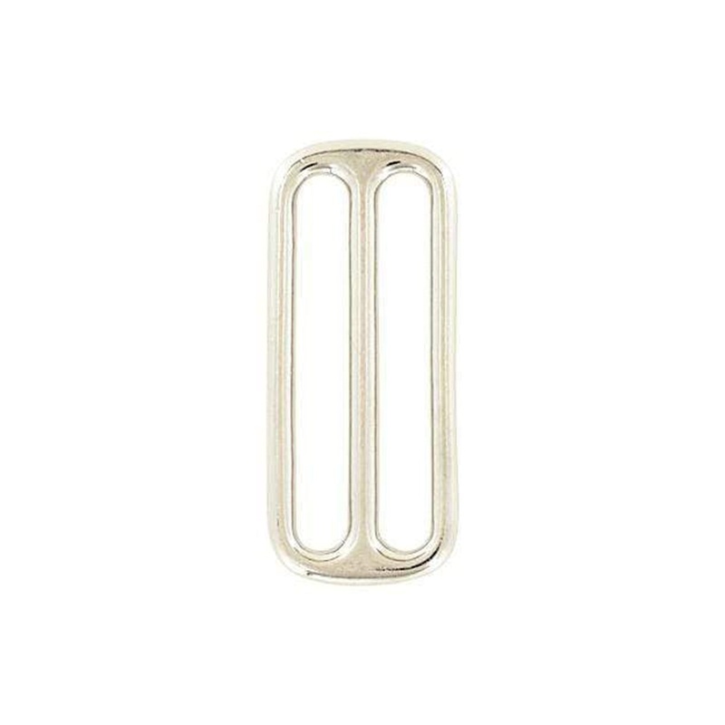 2″ Shiny Nickel, Cast Triglide, Solid Brass, #P-2249-SBN