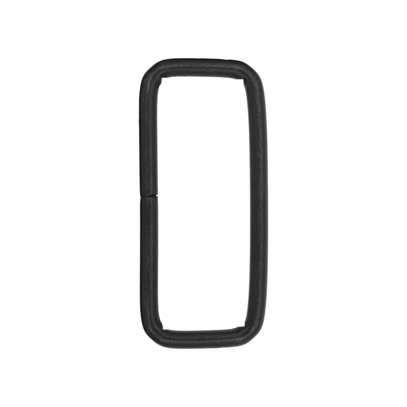 1 1/2″ Antique Brass Plate, Split Rectangular Ring, Steel, #C-25-1-1-2AB