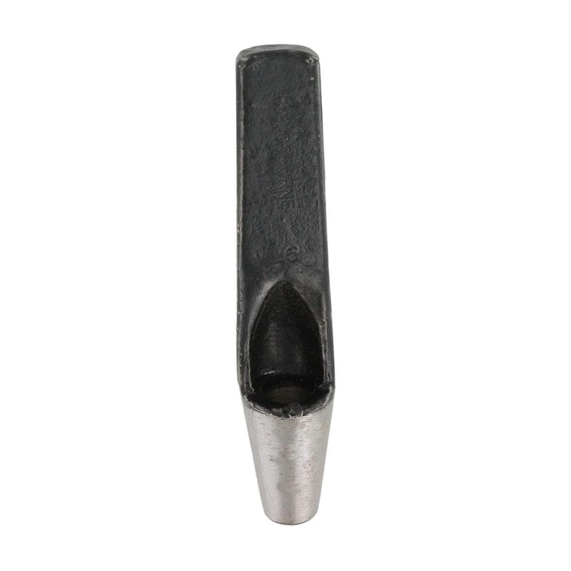 #13, C.S Osborne Round Drive Punch, Steel, #T-147-13