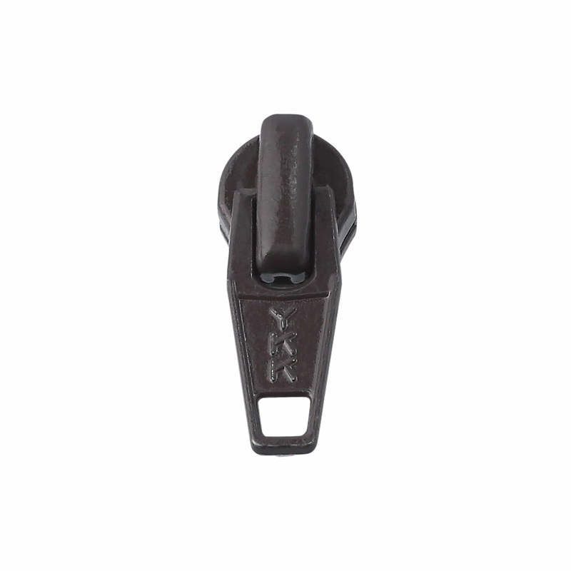 #5 Brown, Coil, YKK Auto Lock Zipper Slider, Zinc Alloy, #5C-3-BRO