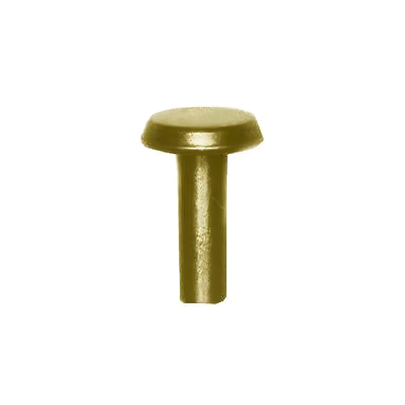 8/16″ Brass, Tubular Rivet, Steel – 12 pk, #310-8-16-BP
