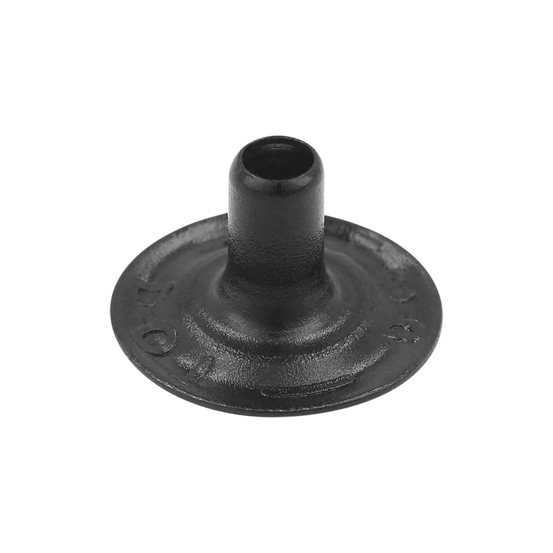 DOT Durable Line 24 Black Oxide Medium Post, Solid Brass, #10413-BLK-OX
