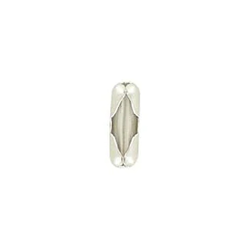 1/2″ Nickel, Beaded End Connectors, Steel, #BEAD-ENDS-NP