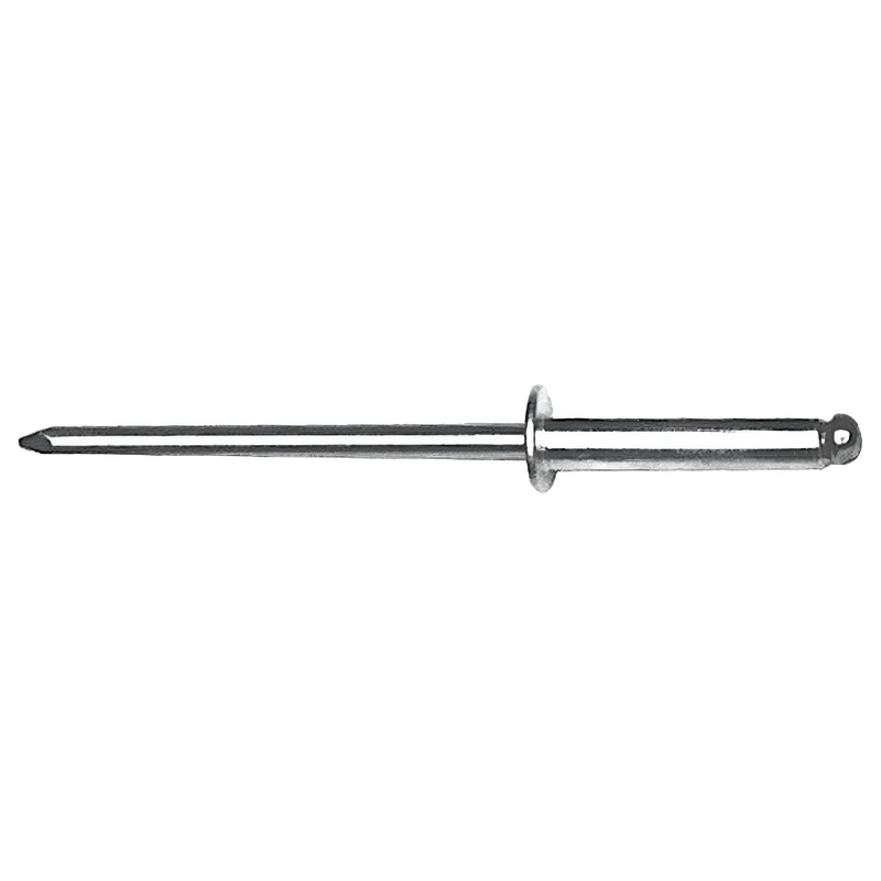 1/2″ Nickel, Blind Rivet, Steel – 12 pk, #S-48-NP