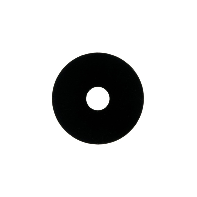 1/4″ Black Washer, Steel -12 pk, #L-1134-BLK