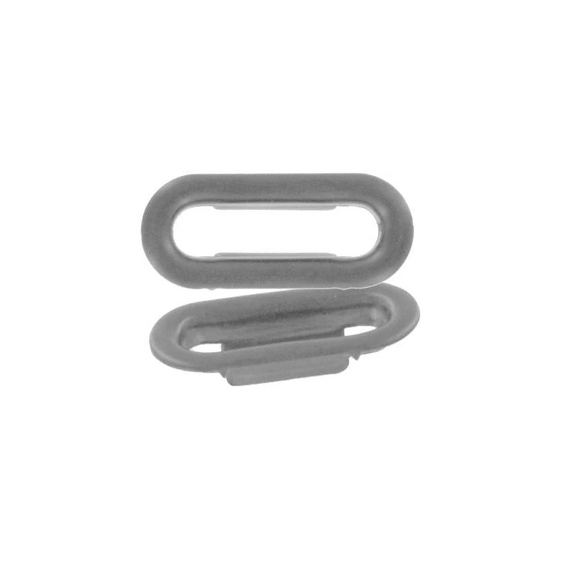 1″ Nickel, Oblong Grommet With Washer, Solid Brass, #C-1692-SBN