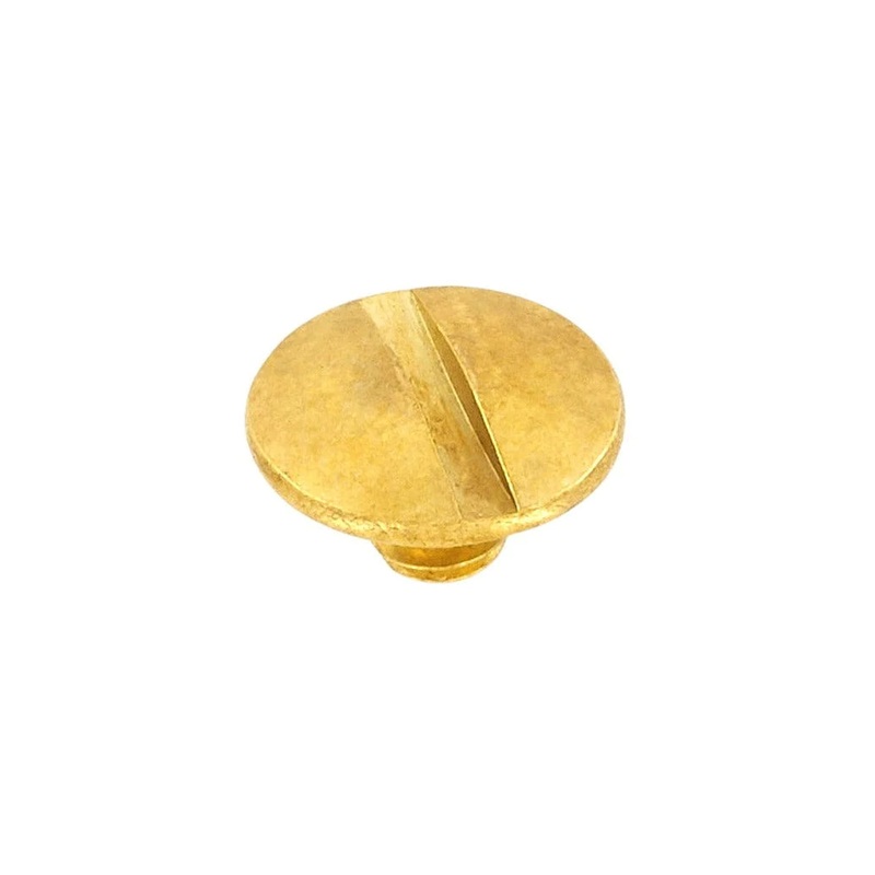 3/16″ Brass, Screw Only, Solid Brass PK10, #L-156SC-3-16SB