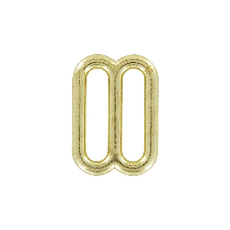 3/4″ Brass, Cast Rounded Tri Bar Slide, Zinc Alloy, #C-1188-BP