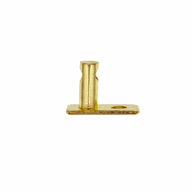 7/8″ Brass, Lock Post, Zinc Alloy, #SM-101-BP