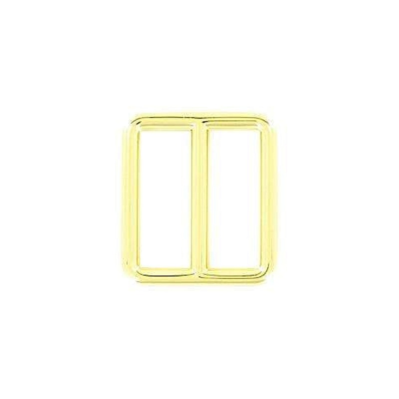 1″ Shiny Gold, Cast Tri Glide Slide, Zinc Alloy, #C-1900-GOLD