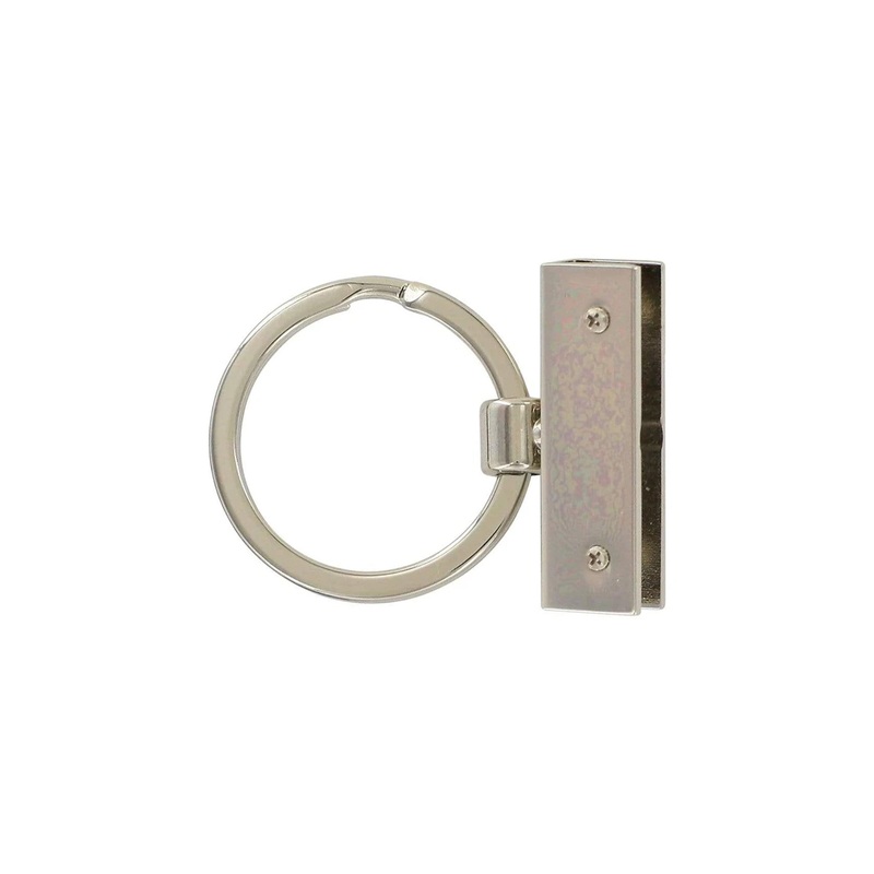 1″ Shiny Nickel, Cast Key Holder, Steel, #C-1891