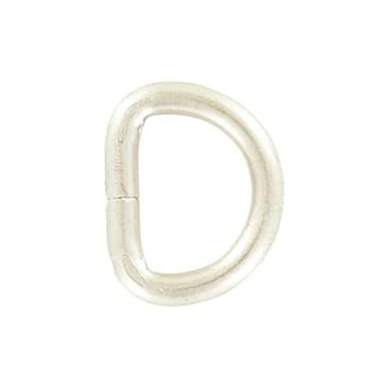 5/8″ Satin Nickel, Welded D Ring, Steel, #P-2258