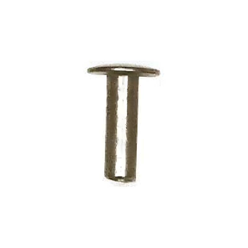 7/16″ Brass, Tubular Rivet, Steel – 24 pk, #252-7-16-BP