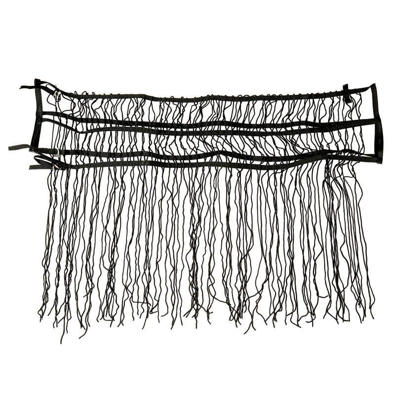 Whole Horse Fly Net, Black Draft