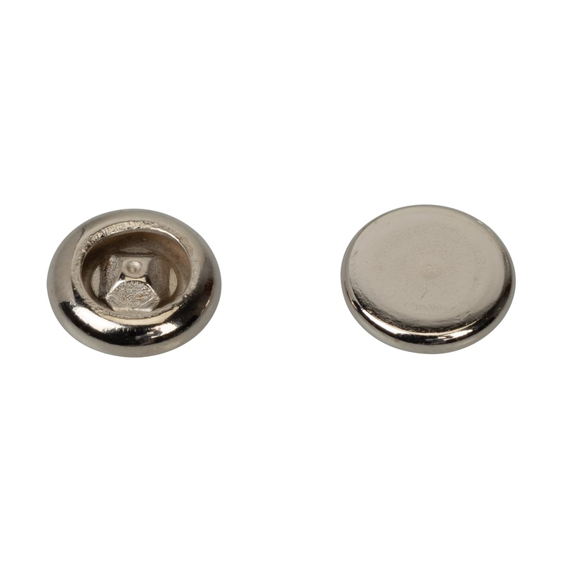 Caps for #104 Tubular Rivets Brass Plated