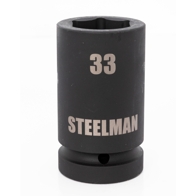 1-Inch Drive x 33mm 6-Point Deep Impact Socket