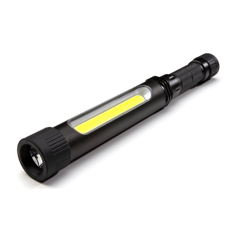 Hybrid LED Rechargeable Inspection Wand and Flashlight