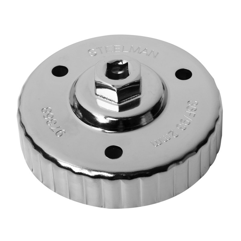 Oil Filter Cap Wrench for Mazda, Snug Fit, 93.2mm x 36 Flute