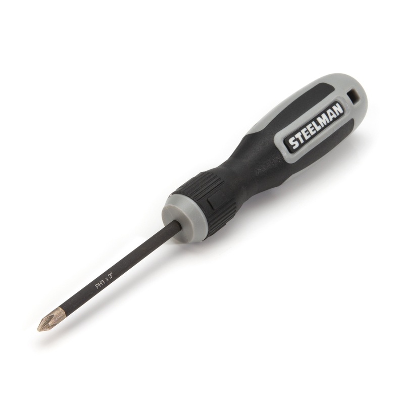 Phillips Head Diamond Tip Screwdriver, PH1 x 3-Inch
