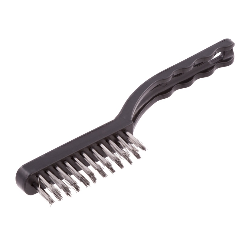 Plastic Brush with Steel Wire