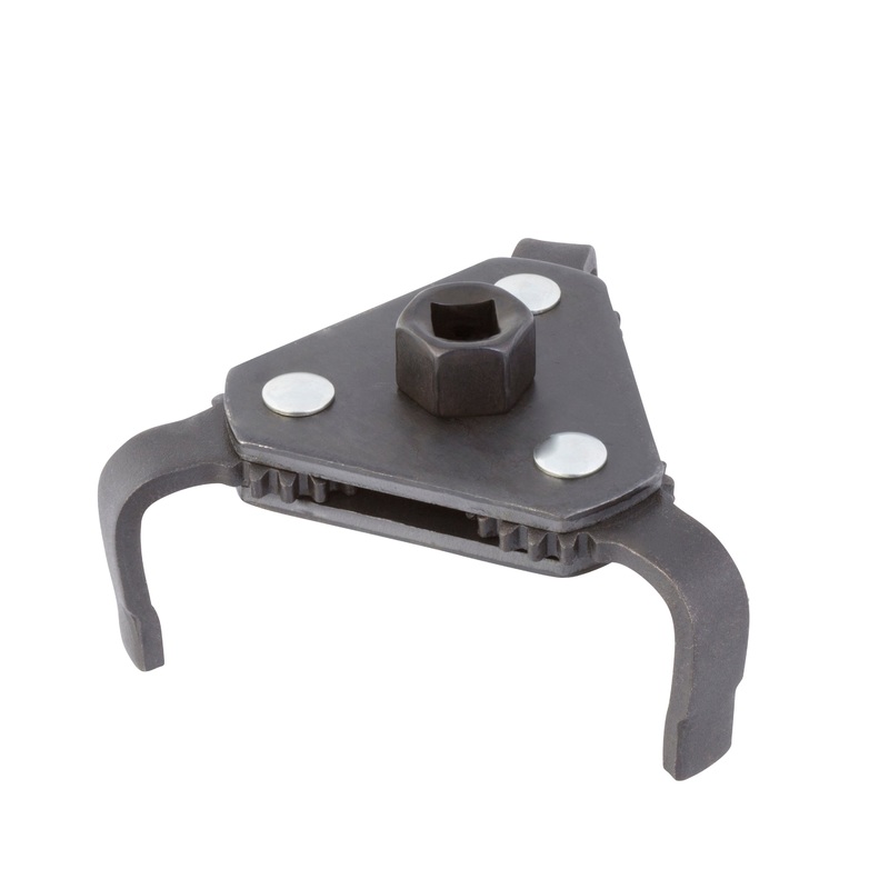 Self-Adjusting Three-Legged Universal Oil Filter Wrench