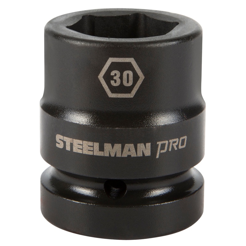 1-Inch Drive x 30mm 6-Point Impact Socket