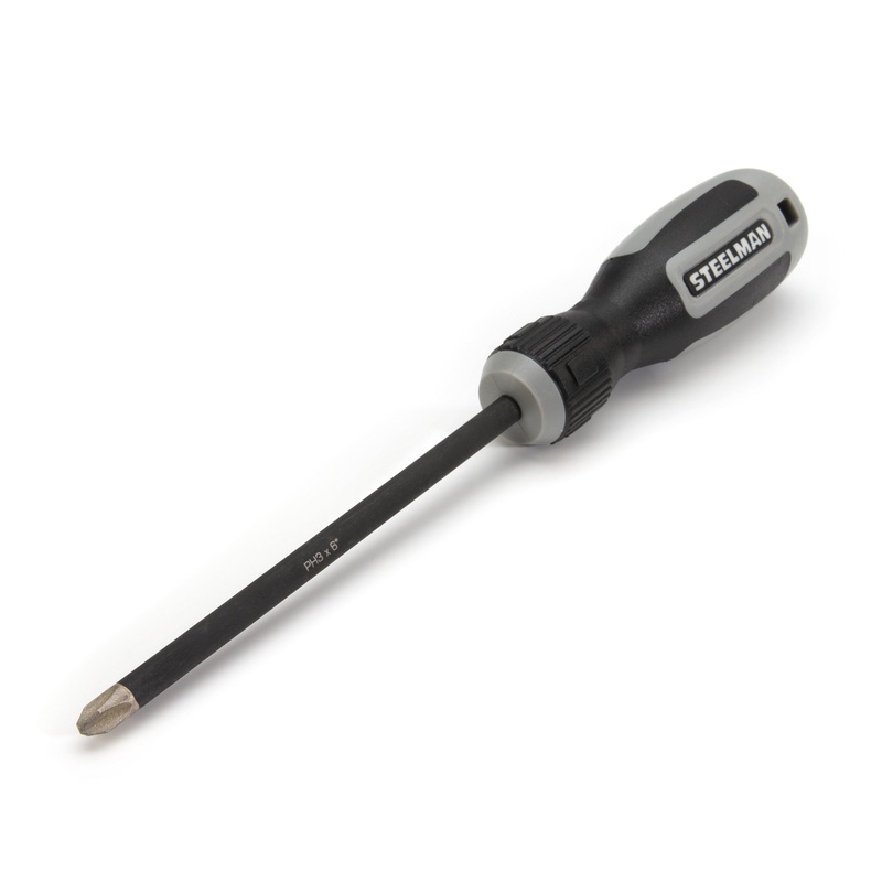 Phillips Head Diamond Tip Screwdriver, PH3 x 6-Inch