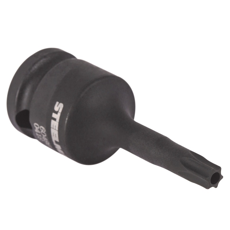 T27 Security Torx 3/8-Inch Drive Socket Bit, Tamper-resistant Design