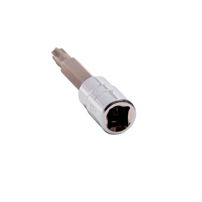 T27 x 1/4-Inch Drive Star Bit Single Socket
