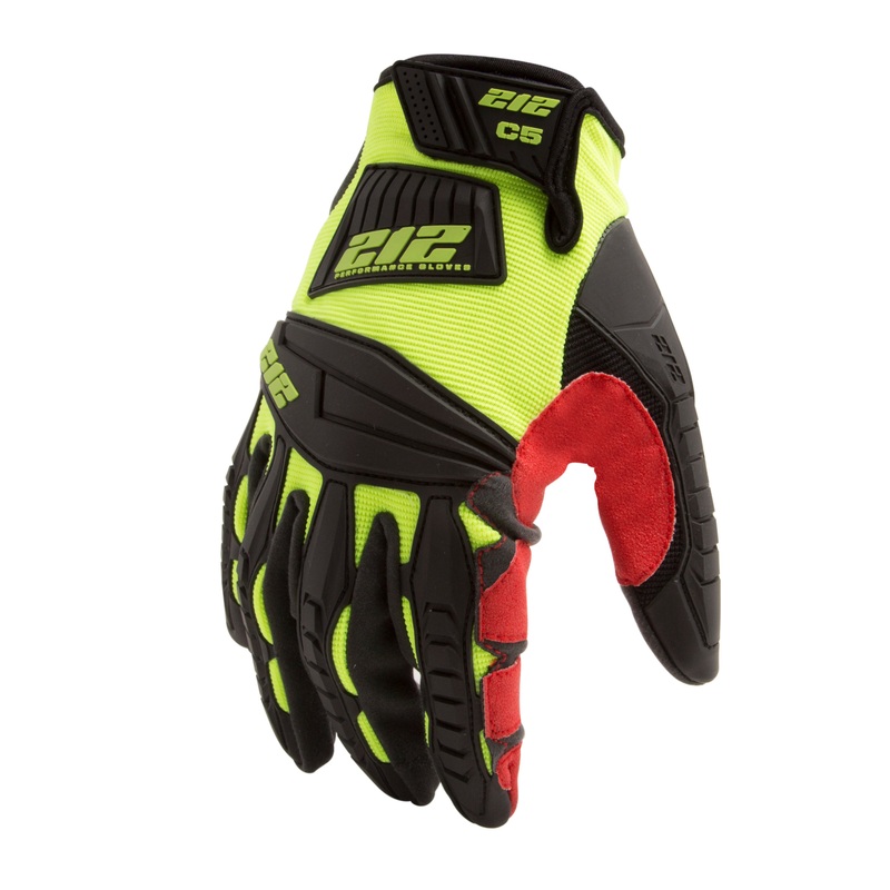 Super Hi-Vis Cut and Impact Resistant Work Gloves (EN Level 5/ANSI A4) SM