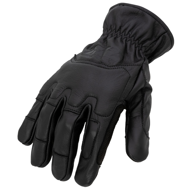 GSA Compliant ANSI A3 Cut Resistant Leather Driver Work Glove in Black SM