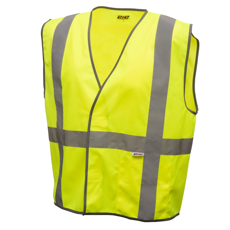 Hi-Viz ANSI Class 2 Basic Safety Vest SM