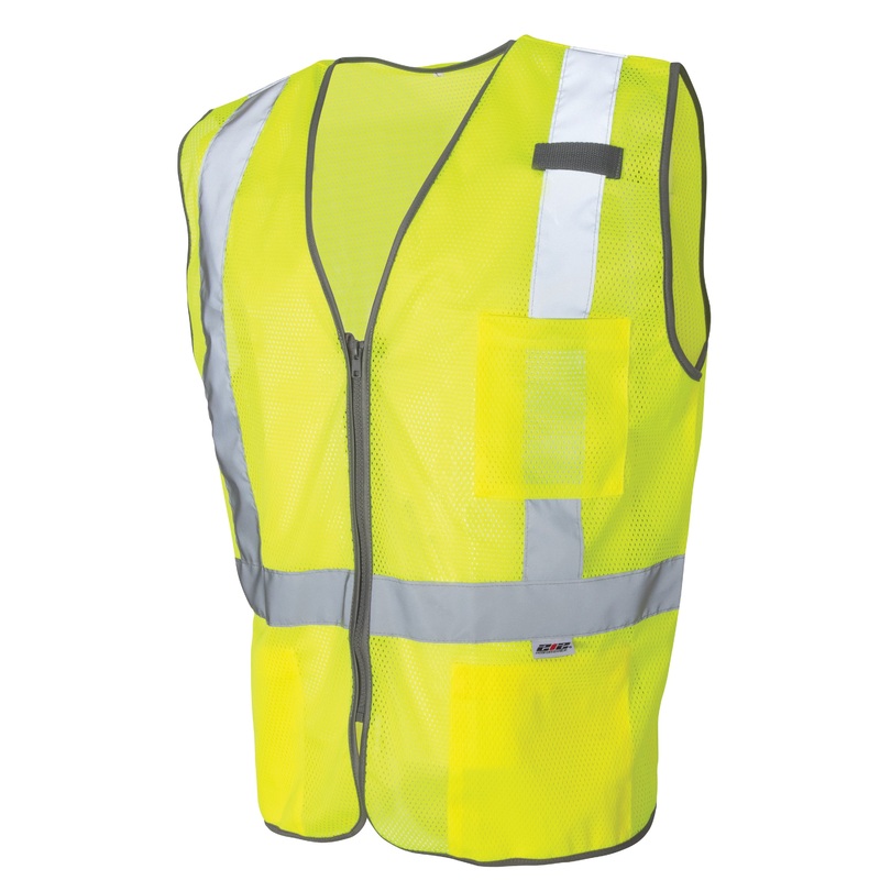 Hi-Viz ANSI Class 2 Safety Vest SM