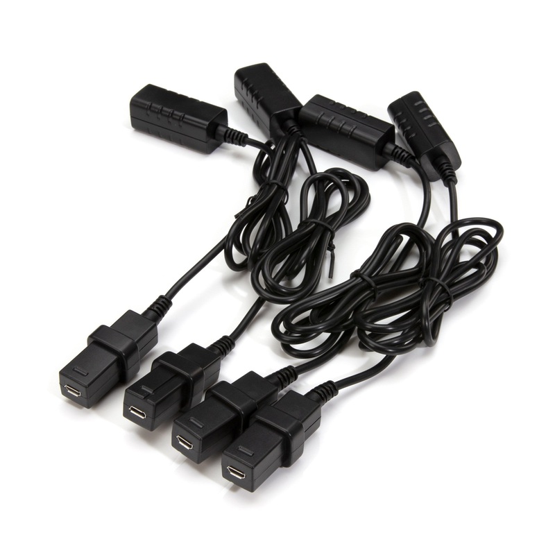 Jumper Cables for Wireless ChassisEAR 2, 1-Meter Long, 4-pack