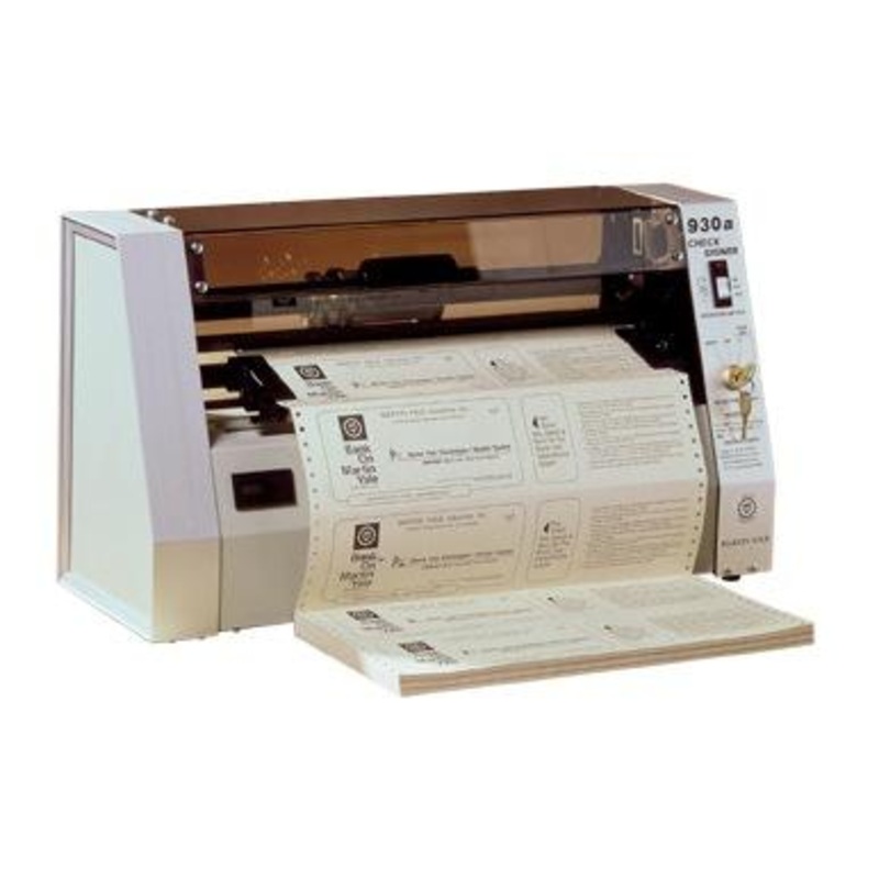 Martin Yale Check-Signing Machine – 930A