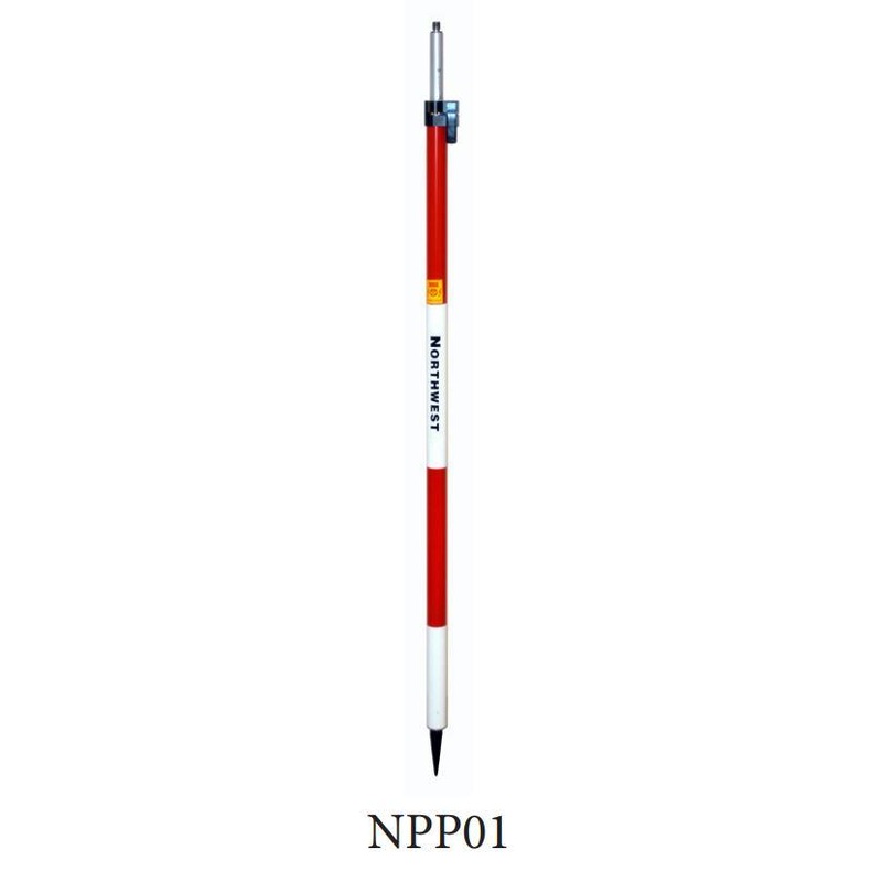 Northwest Instrument 2.5 Meter Aluminum Prism Pole Compression Lock – NPP01