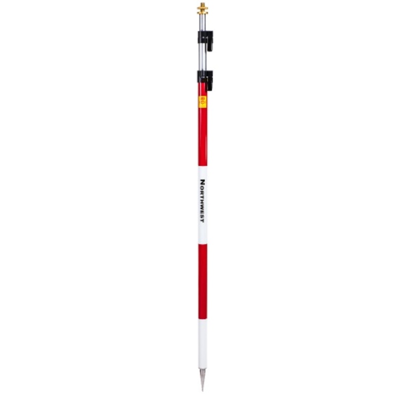 Northwest Instrument 3.6 Meter Aluminum Prism Pole Compression Lock – NPP02