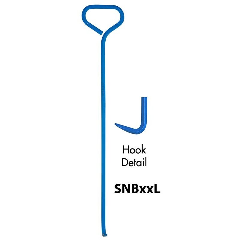T&T Tools 36″ Snub Nose with Long Hook End – SNB36L