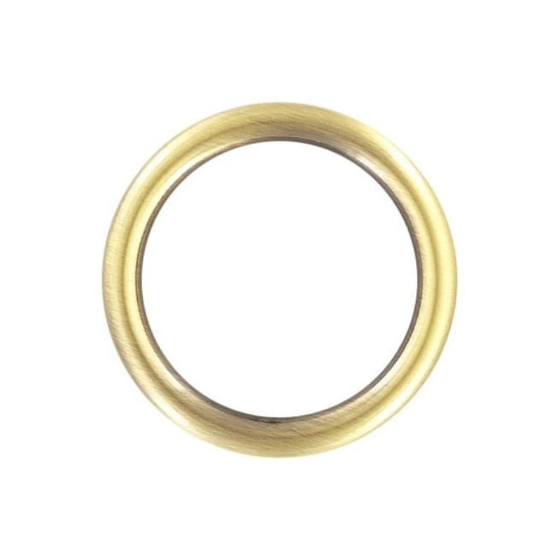 1 1/2″ Antique Brass, Cast Round Ring, Zinc Alloy, #P-2772-ANTB
