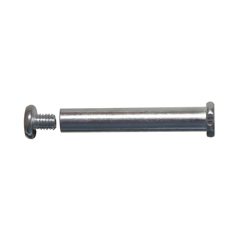 1 1/4″ Nickel, Axle with Screw, Steel – 12pk, #L-3632
