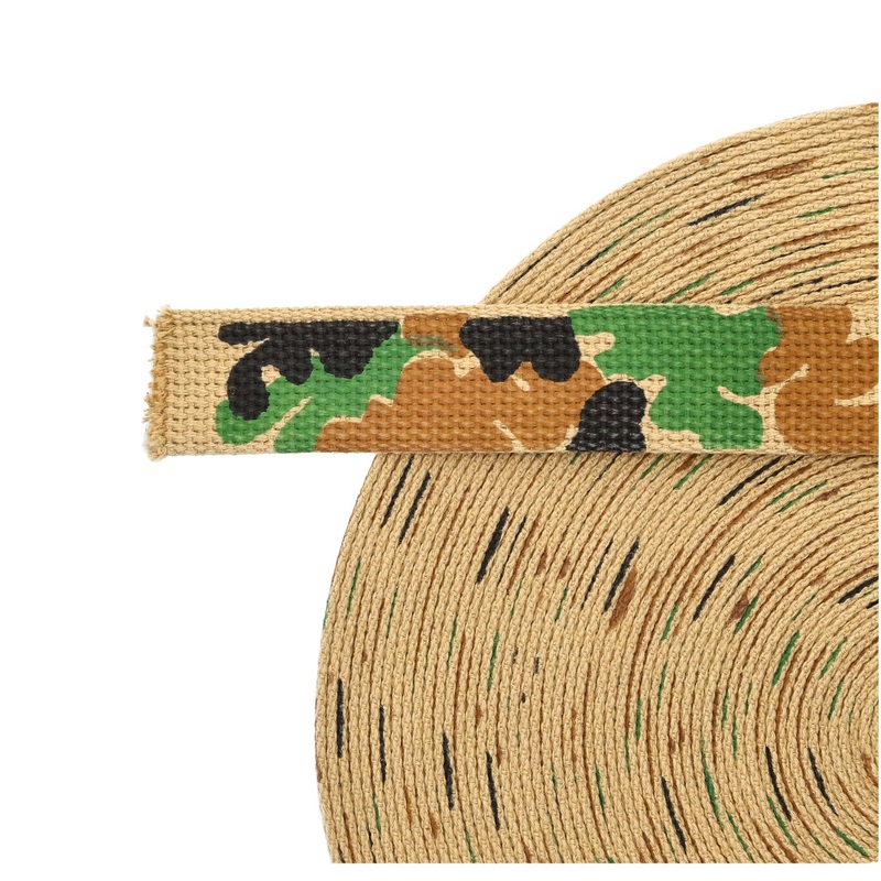 1 1/4″ Buff Camouflage, Heavy Weight, Cotton, #COT-1-1-4-BUF