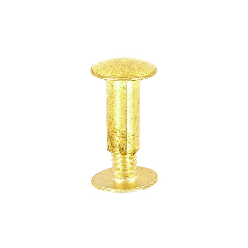 1/2″ Brass, Chicago Screw, Solid Brass PK10, #L-156-1-2SB