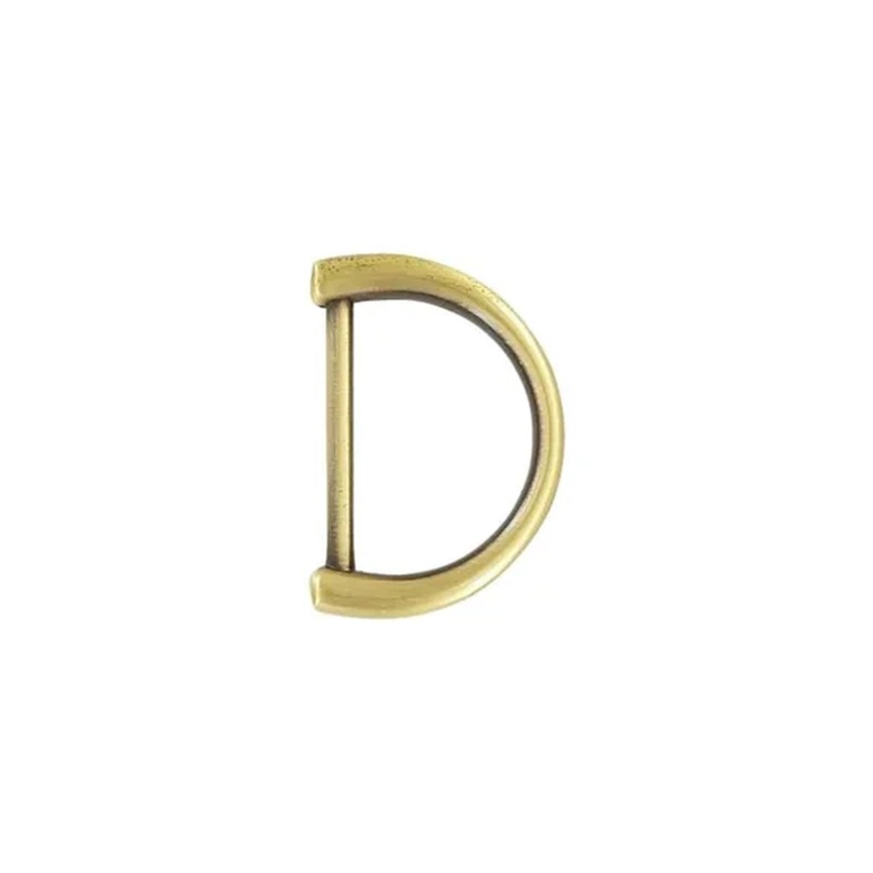 1″Antique Brass, D-Ring Handle Loop, Zinc Alloy, #P-3165-ANTB
