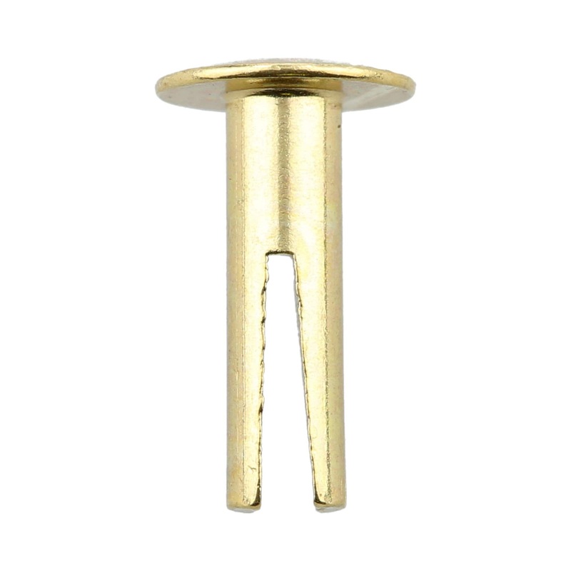 8/16″ Brass, Split Rivet, Steel – 24 pk, #151-8-16-BP