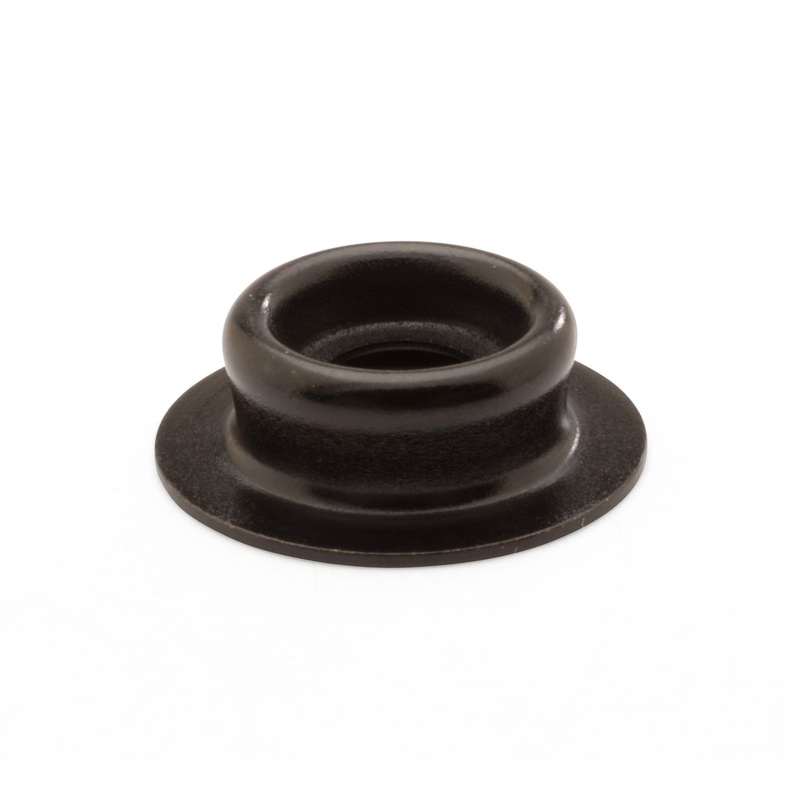DOT Durable Line 24 Black Oxide Regular Stud, Solid Brass, #10370-BLK-OX