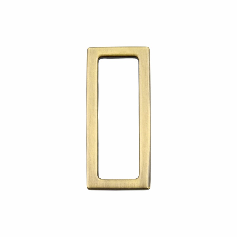 1 1/2″ Antique Brass, Cast Rectangular Ring, Zinc Alloy, #P-3114-ANTB