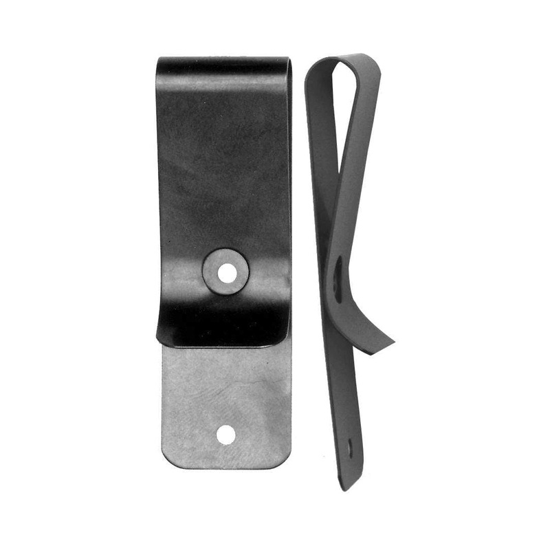 1″ Black, Clip, Steel, #C-1515-BLK