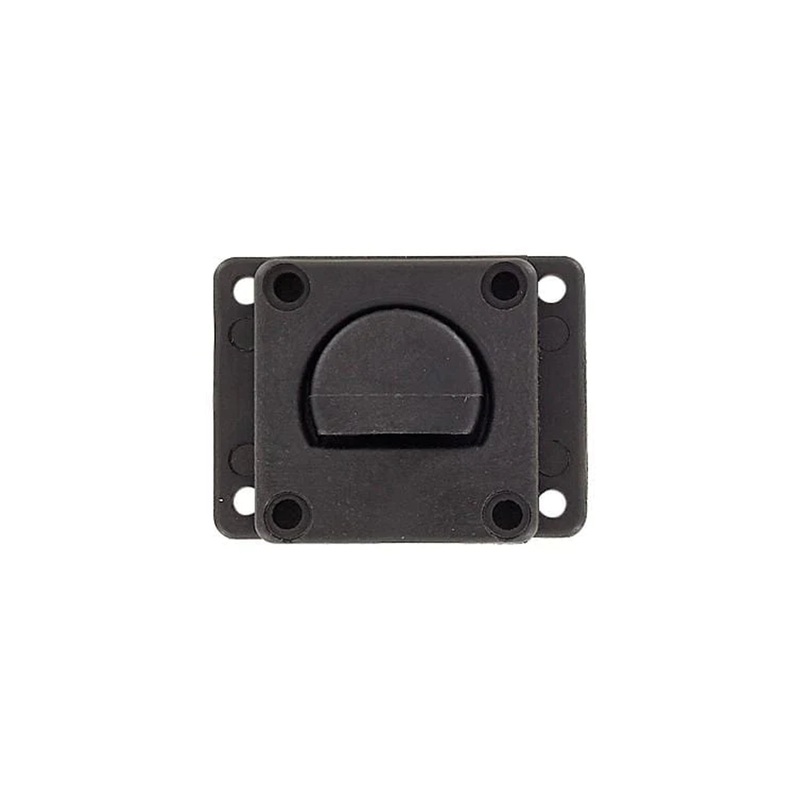 2″ Black, Radio Swivel Clip, Plastic, #L-2121-BLK
