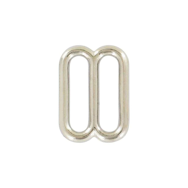3/4″ Nickel, Cast Rounded Tri Bar Slide, Zinc Alloy, #C-1188-NP